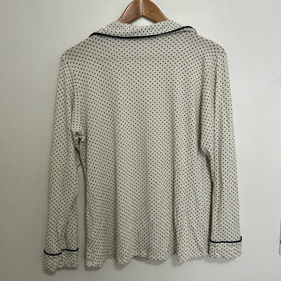 Eberjey small star button down pajama top - Picture 2 of 5